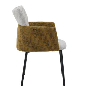 TAF ΚΑΡΕΚΛΑ ΠΟΛΥΘΡΟΝΑ BEIGE ΜΟΥΣΤΑΡΔΙ 56x63x86
