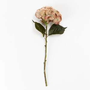 HYDRANGEA ΛΟΥΛΟΥΔΙ ΤΕΧΝΗΤΟ 52 POLYESTER ΚΙΤΡΙΝΟ ΚΑΦΕ ΠΡΑΣΙΝΟ