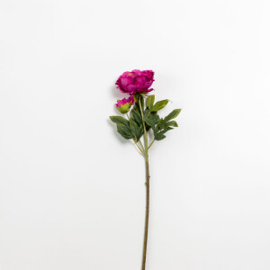 KATE PEONY ΛΟΥΛΟΥΔΙ ΤΕΧΝΗΤΟ 67 POLYESTER ΦΟΥΞΙΑ ΠΡΑΣΙΝΟ