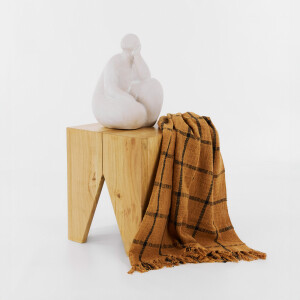 EMIR SIDE TABLE ΦΥΣΙΚΟ 40x40x45