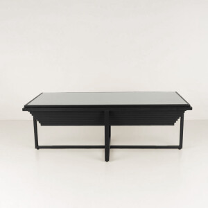 CHEOPS COFFEE TABLE ΜΑΥΡΟ 120x60x42