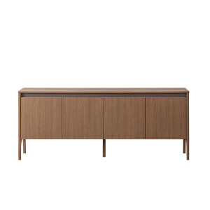 WOOD ΜΠΟΥΦΕΣ 4ΠΟΡΤΕΣ ΚΑΡΥΔΙ 200x45x81