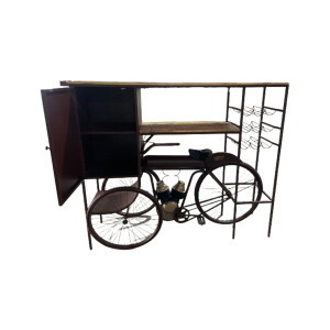 TRICYCLE ΚΟΝΣΟΛΑ BAR BORDEAUX ΦΥΣΙΚΟ 178x53x145