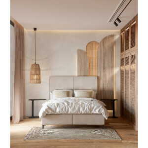 MORE ΚΡΕΒΑΤΙ ΜΕ ΑΠΟΘΗΚ. ΧΩΡΟ (ΓΙΑ ΣΤΡΩΜΑ 160x200cm) WHITE SMOOTH 07-957 217x160x120
