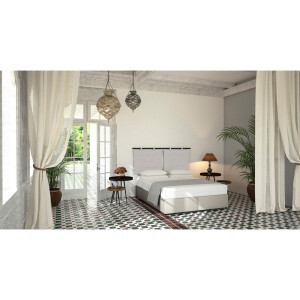 INTERNO ΒΑΣΗ ΜΕ ΑΠΟΘΗΚ.ΧΩΡΟ 160x200cm OFF WHITE 16-950 200x160x34