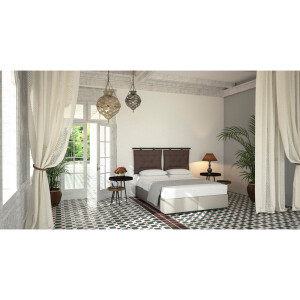 HANG ΜΑΞΙΛΑΡΙ ΚΕΦΑΛΑΡΙΟΥ SET 2ΤΕΜ ΓΚΡΙ ΚΑΦΕ 20-914 70x10x50