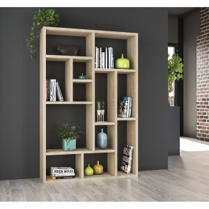 LYON 120 ΒΙΒΛΙΟΘΗΚΗ SONOMA 120x29.6x180