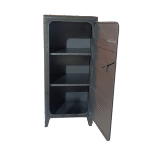 SAFE ΒΙΒΛΙΟΘΗΚΗ ΨΗΛΗ GUNMETAL 66x57x152