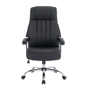 EXECUTIVE ΚΑΡΕΚΛΑ ΓΡΑΦΕΙΟΥ ΜΑΥΡΟ ΧΡΩΜΙΟ 65x70x123