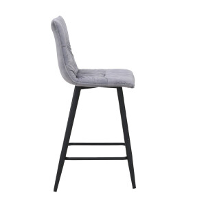 LINEA ΣΚΑΜΠΟ BAR ΓΚΡΙ SILVER 42x51x94