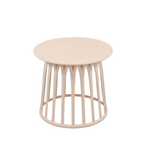 BASKET SIDE TABLE TERRAZZO 49.5x49.5x44