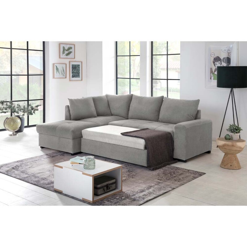 BILL ΚΑΝΑΠΕΣ ΚΡΕΒΑΤΙ ΓΩΝΙΑ ΑΡΙΣΤΕΡΗ ΓΚΡΙ 241x173x94 BILL ΚΑΝΑΠΕΣ ΚΡΕΒΑΤΙ ΓΩΝΙΑ ΑΡΙΣΤΕΡΗ ΓΚΡΙ 241x173x94