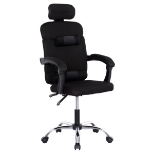 ΚΑΡΕΚΛΑ ΓΡΑΦΕΙΟΥ FB91196.01 ΜΑΥΡΟ MESH-ΜΕΤΑΛ.ΒΑΣΗ-NYLON ΣΚΕΛΕΤΟΣ 58x99x120Υεκ.