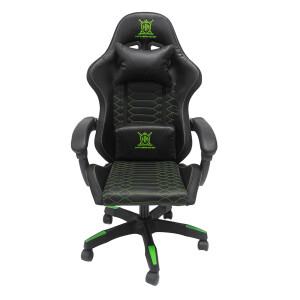 ΠΟΛΥΘΡΟΝΑ GAMING FB91204 ΜΑΥΡΟ-ΠΡΑΣΙΝΟ PVC & NYLON 60x60x120Υεκ.